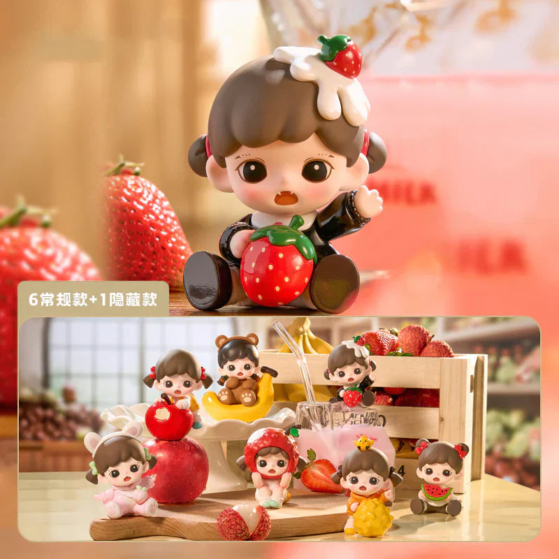 Baby Zoraa Mini I Love Fruits Series PVC Figures Blind Box