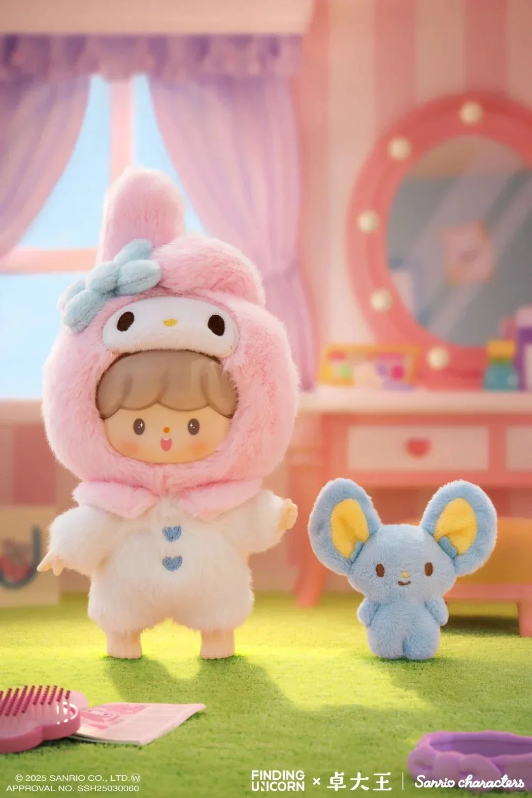 Zzoton x Sanrio Plush Charm Blind Box