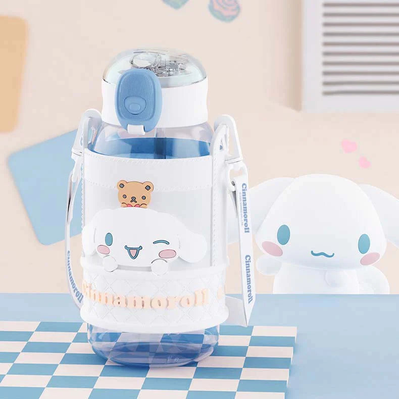 Sanrio Character Tritan Water Bottle with Leak-Proof Lid