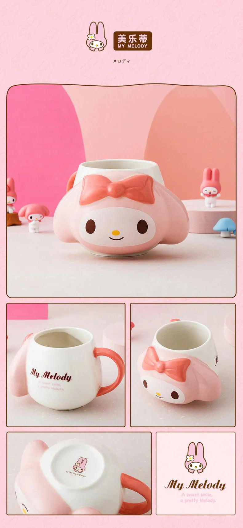 Sanrio Character Ceramics Mug