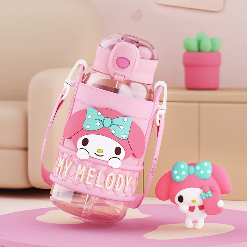 Sanrio Character Tritan Water Bottle with Leak-Proof Lid