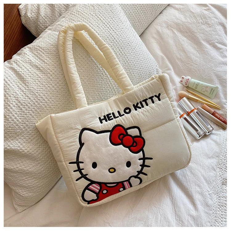 Sanrio Down-filled Shoulder Tote Bag