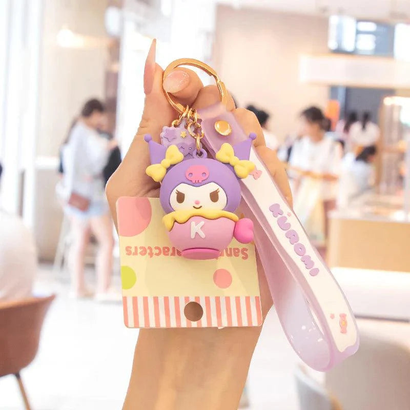 Sanrio Snack-Themed Keychain