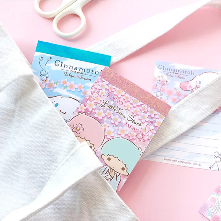 Sanrio Characters Sakura Memo Pad