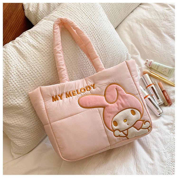 Sanrio Down-filled Shoulder Tote Bag