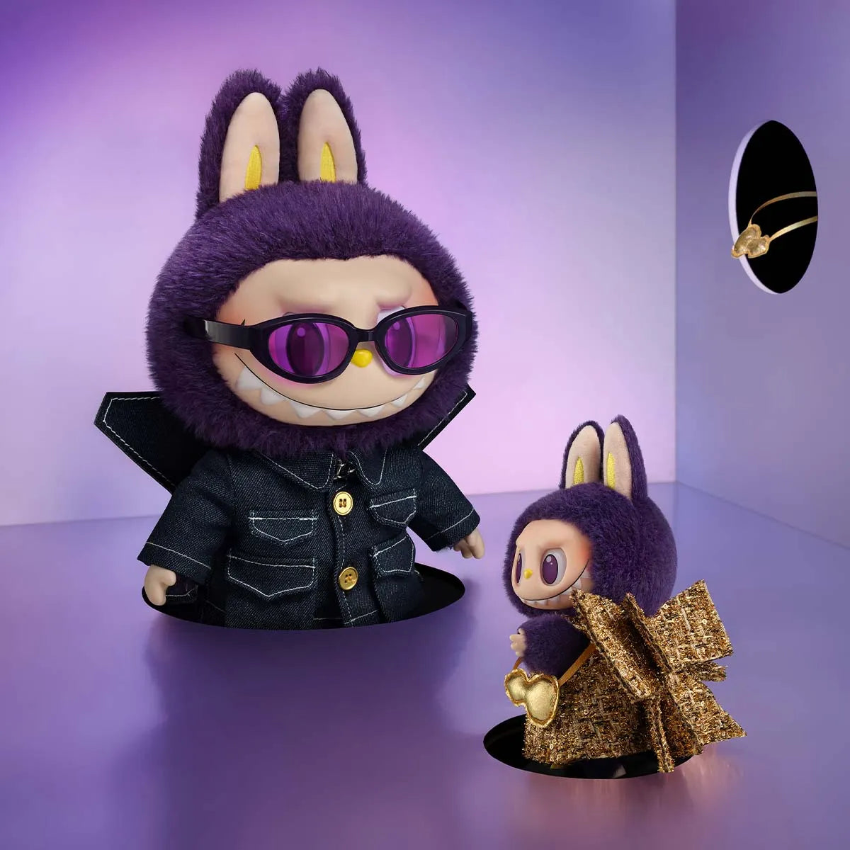 **Pre-order shipping in 5-7 days*** LABUBU × PRONOUNCE - WINGS OF FORTUNE Vinyl Plush Hanging Card - Blind Box Mall