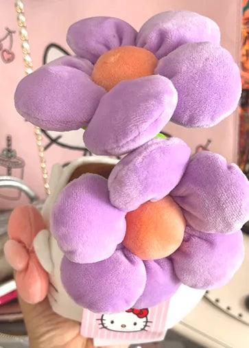 Hello Kitty Flower Pot Plushies