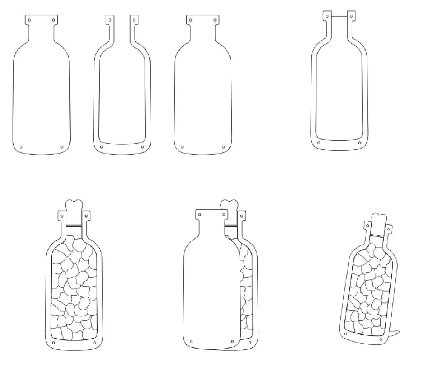 Sanrio Bottle Puzzle