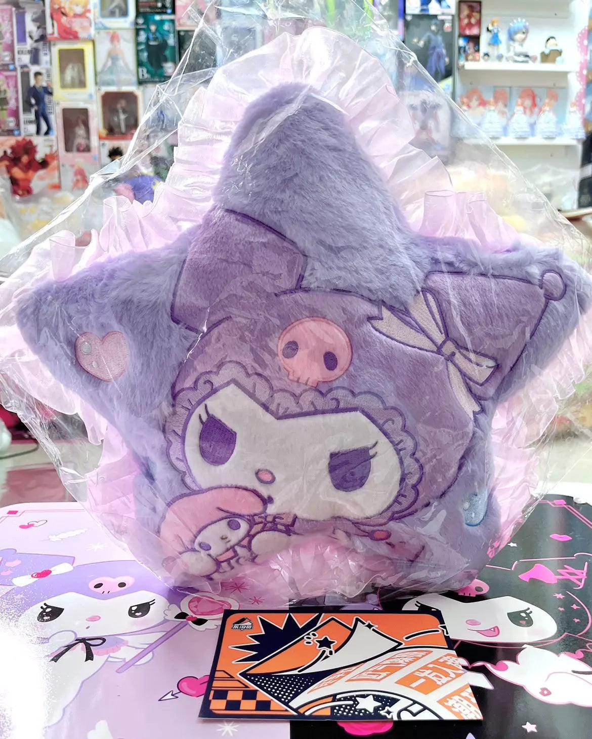 Kuromi/My Melody Sweetheart Plush Doll
