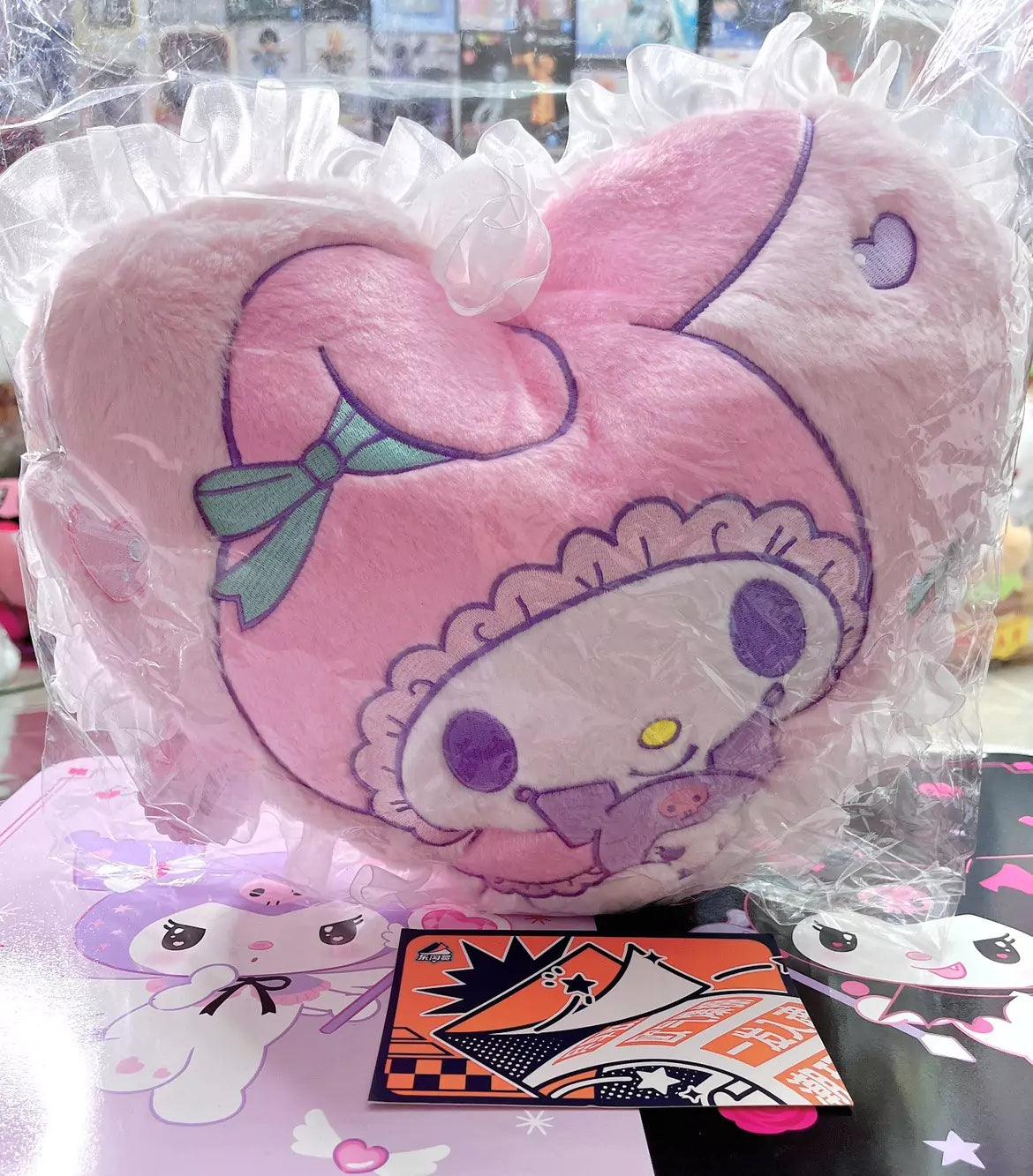 Kuromi/My Melody Sweetheart Plush Doll