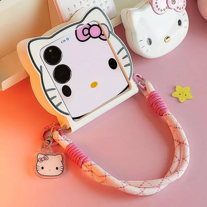 Hello Kitty Samsung Z Flip Phone Case