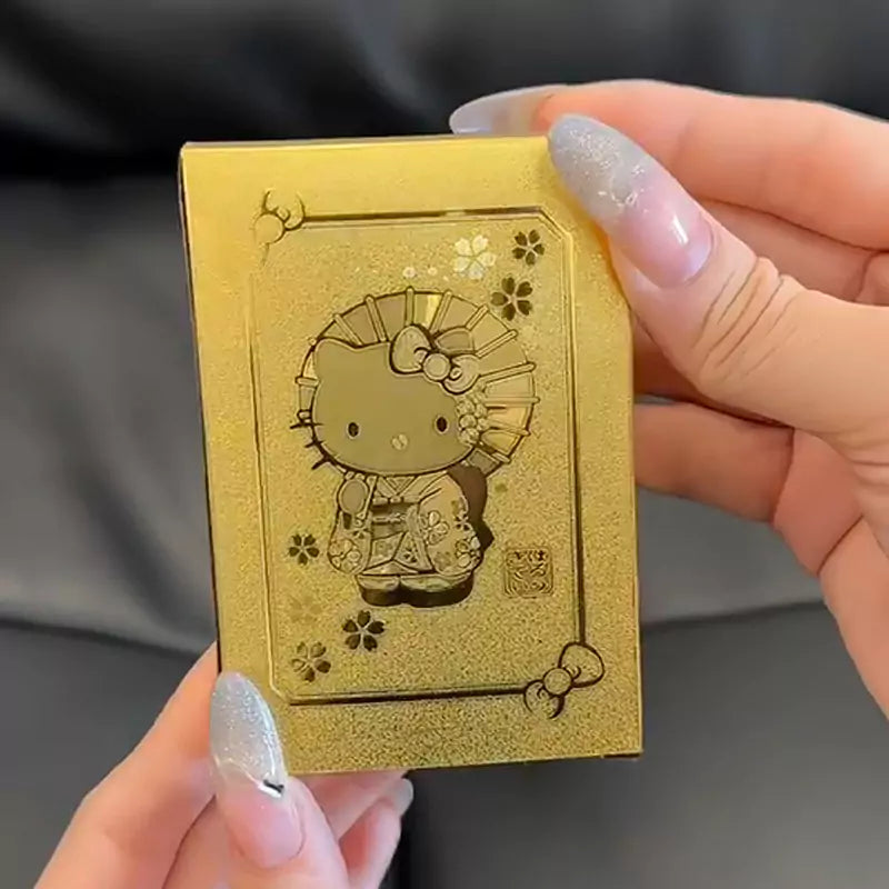 Hello Kitty Golden Deluxe Playing Cards