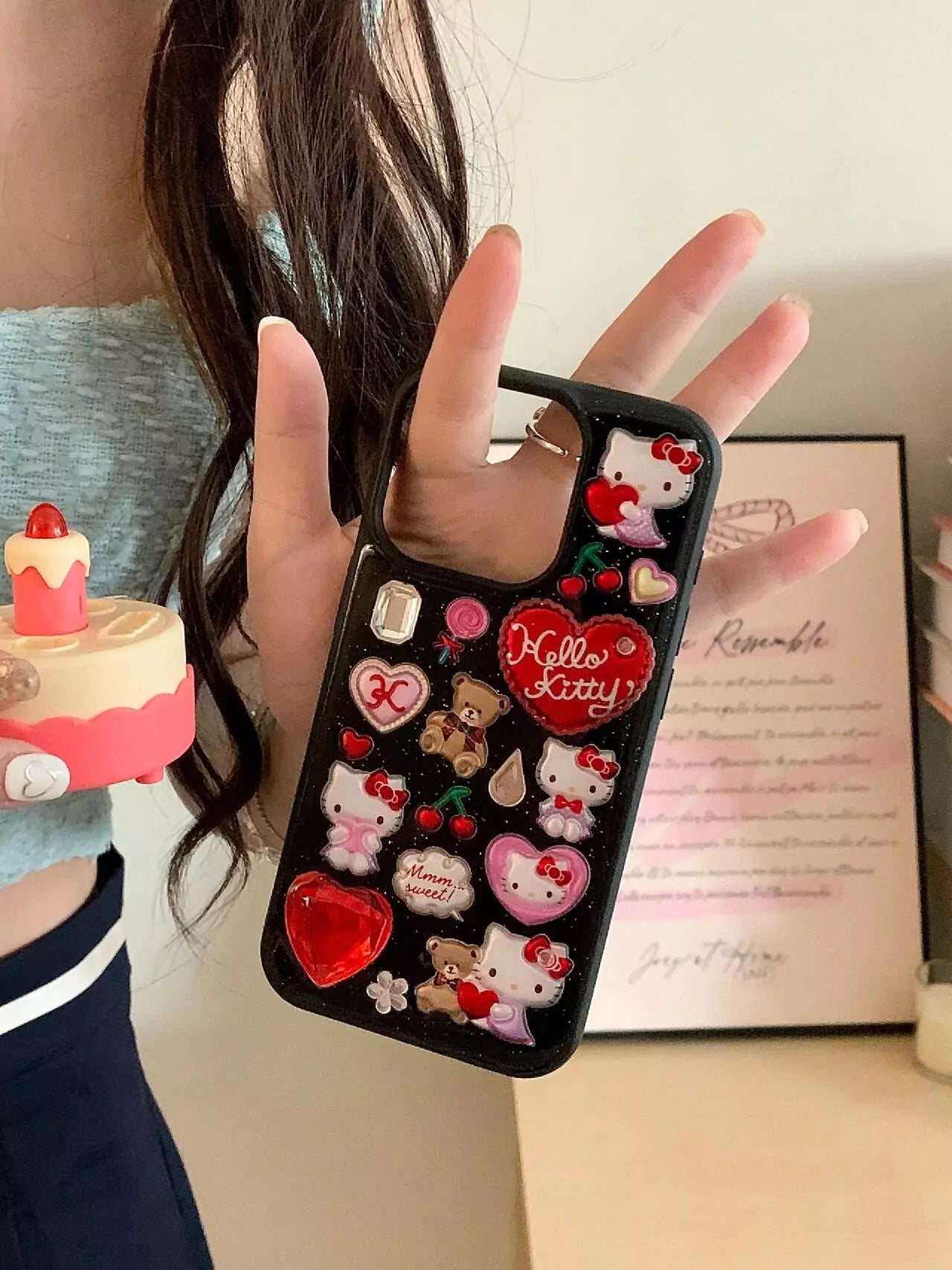 HelloKitty Handmade Kawaii Phone Case