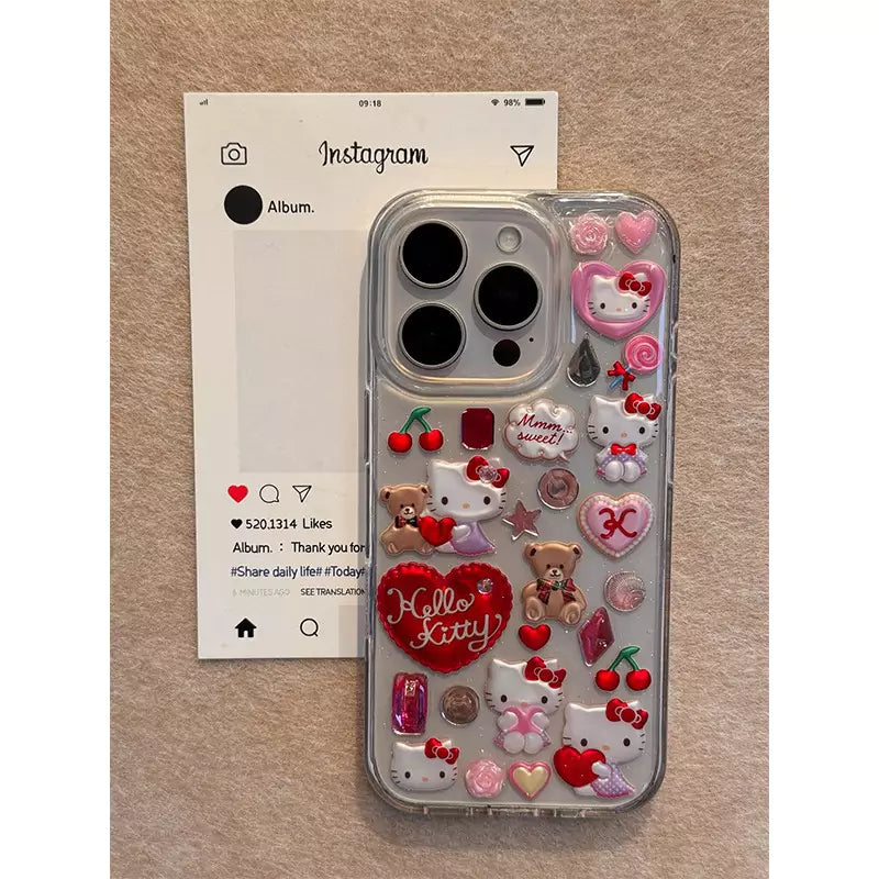 HelloKitty Handmade Kawaii Phone Case