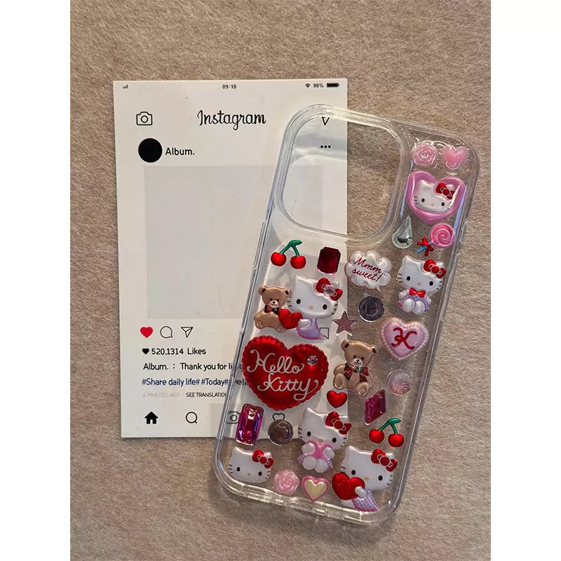 HelloKitty Handmade Kawaii Phone Case