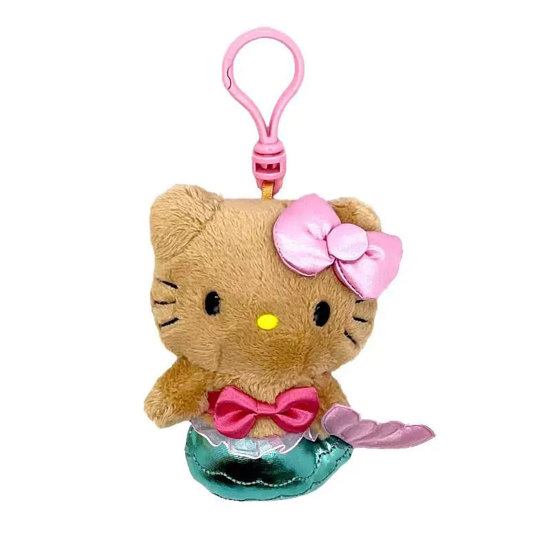 Hello Kitty Mermaid Plush Keychain