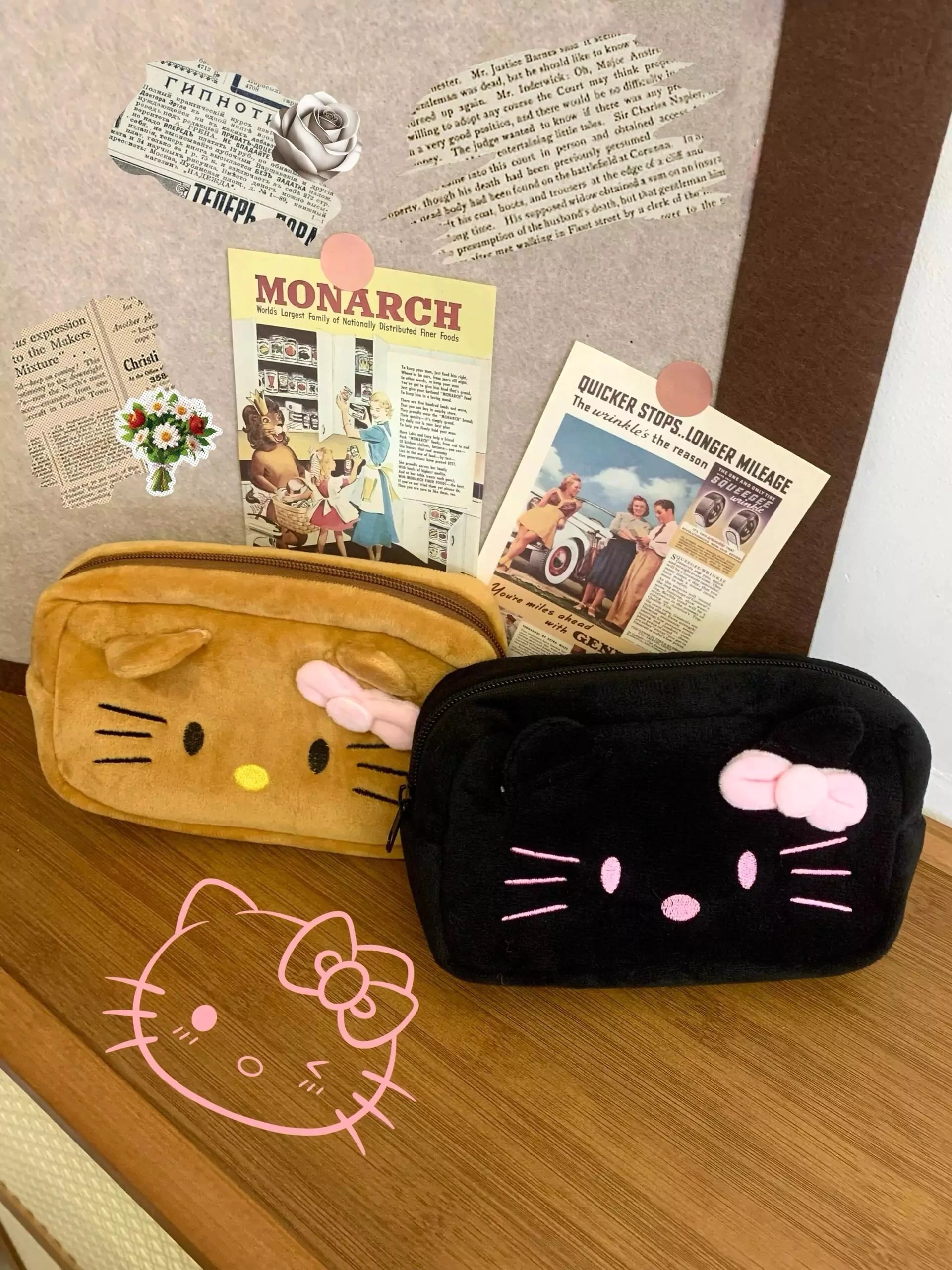 HelloKitty & Cinnamoroll Pencil Case (Storage Bag)