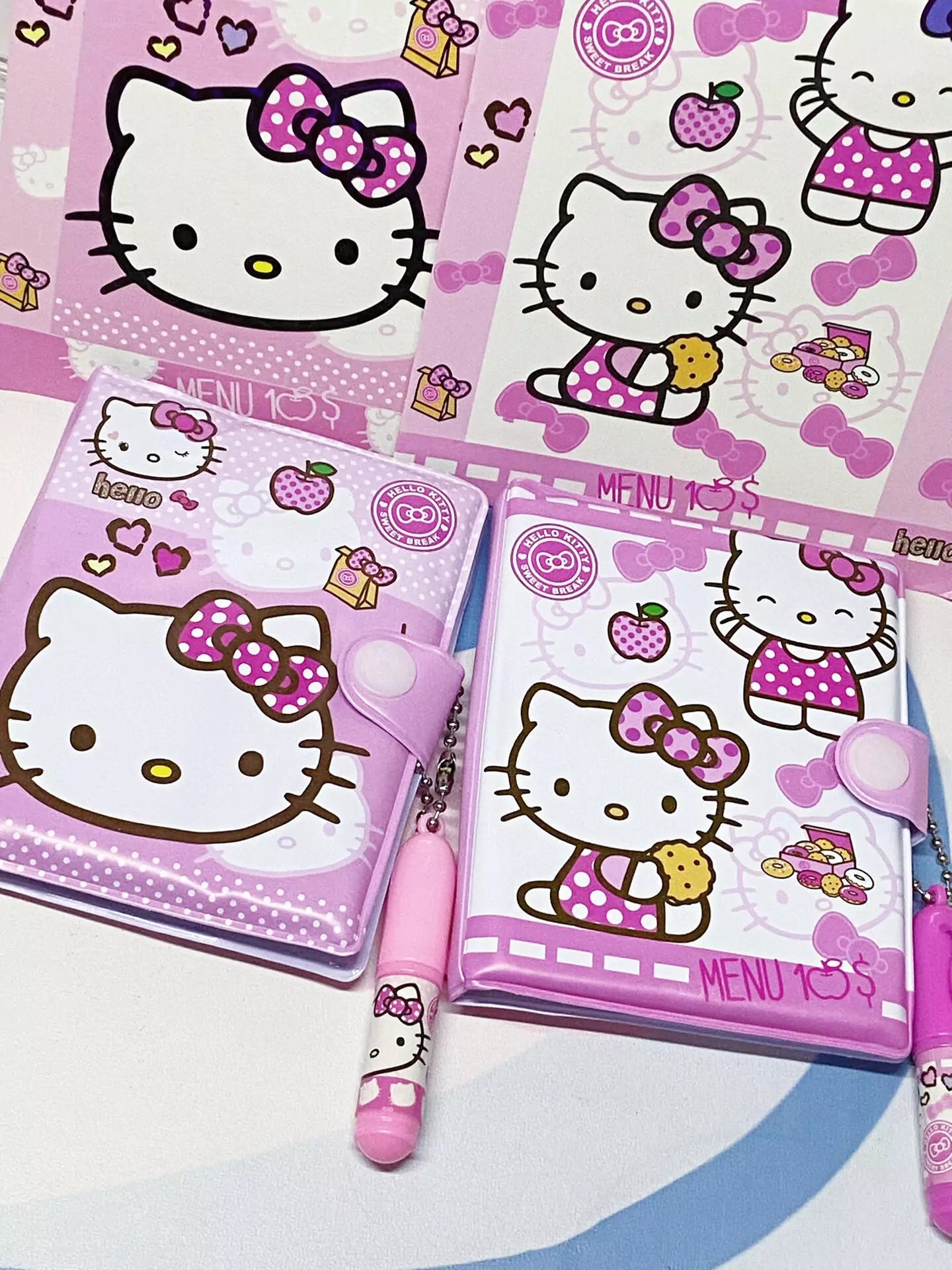 Hello Kitty Pocket Notebook & Pen Set