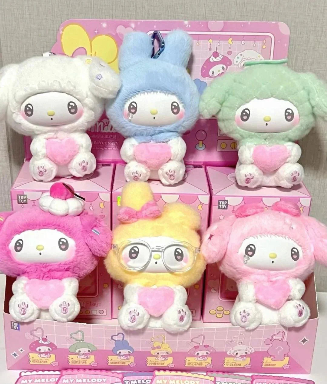 My Melody 50th Anniversary Plush Blind Box