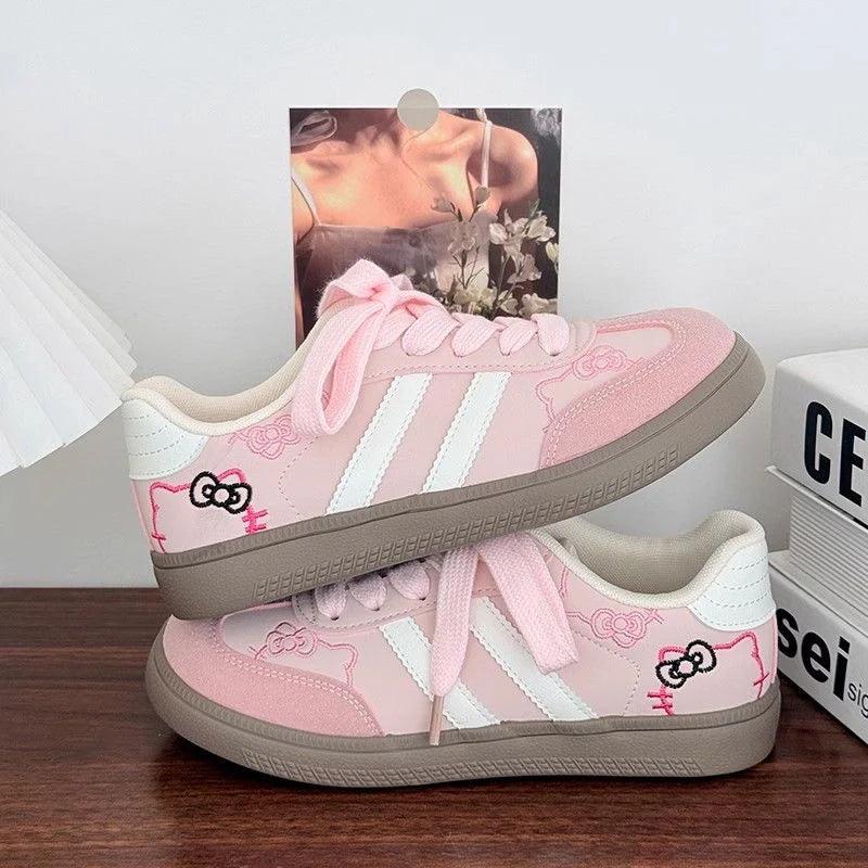 HelloKitty Embroidery Delight Sneakers