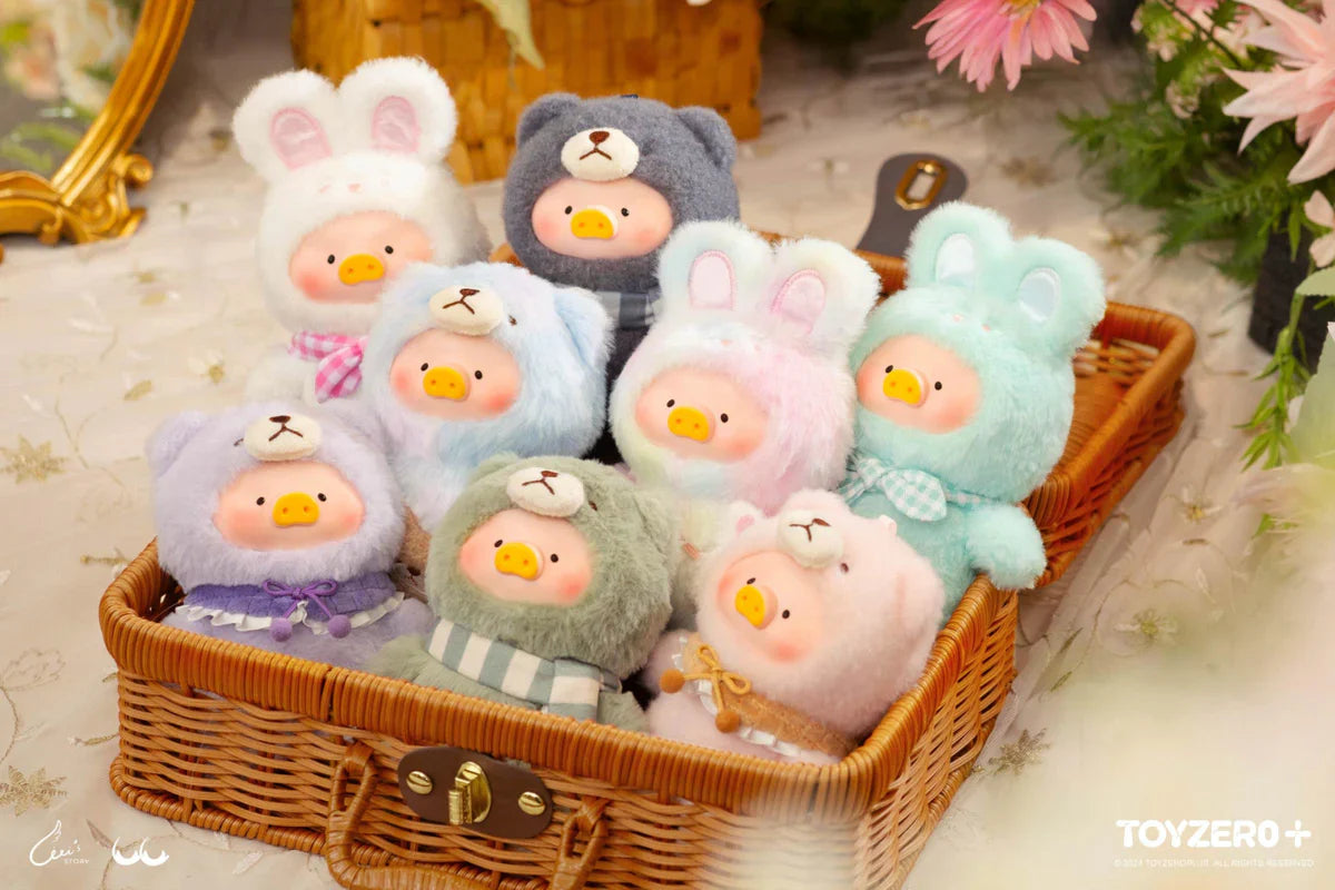 LuLu the Piggy – Joyful Time Series PVC Plush Keychain Blindbox - Blind Box Mall