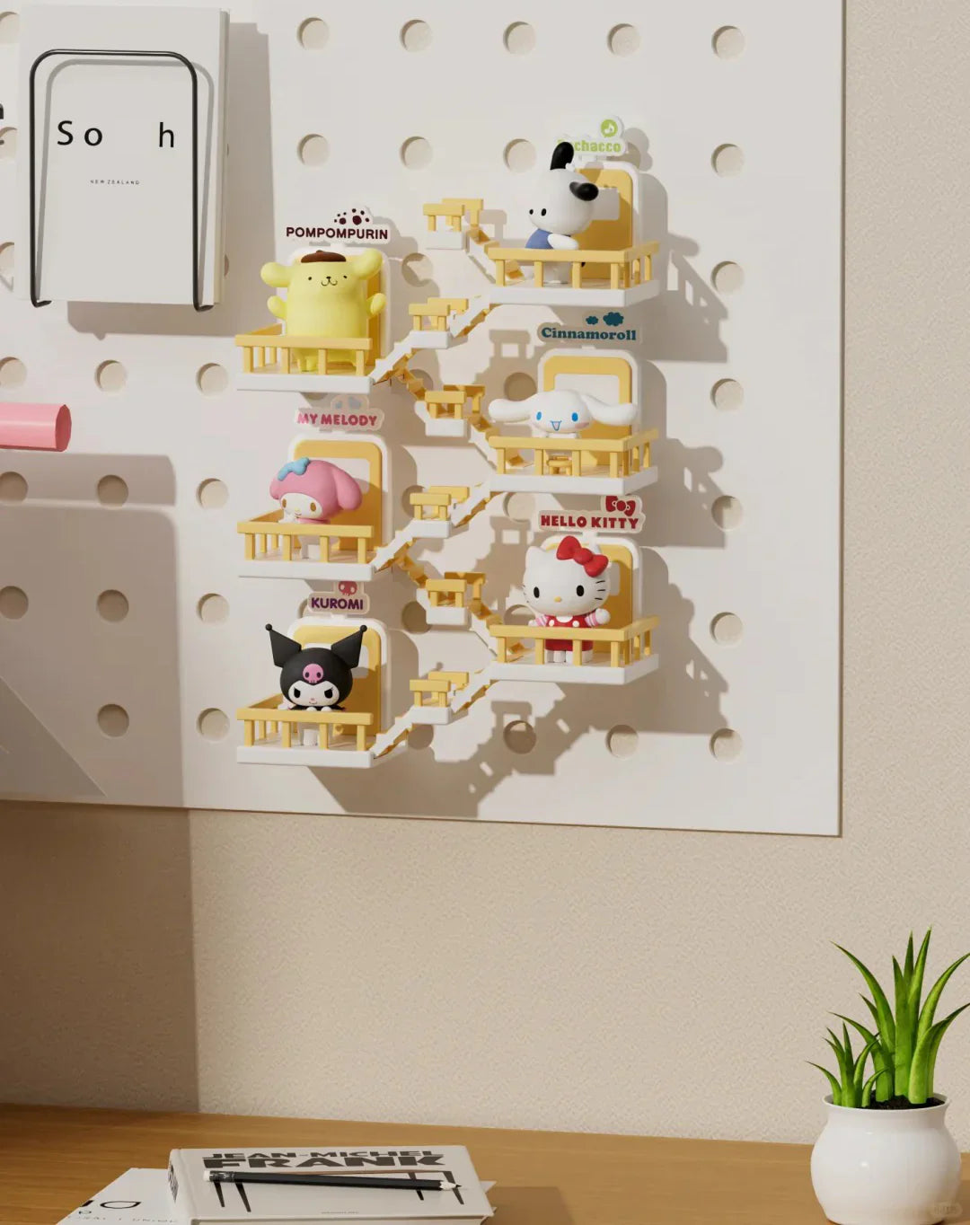 Sanrio Character Climbing Cuties Fridge Magnets