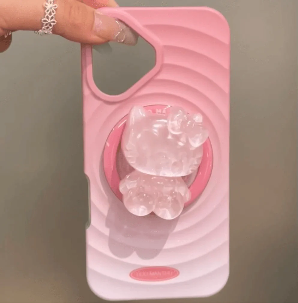 Hello Kitty MagSafe Case with Pop Socket