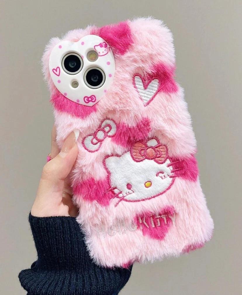 Hello Kitty Furry Phone Case