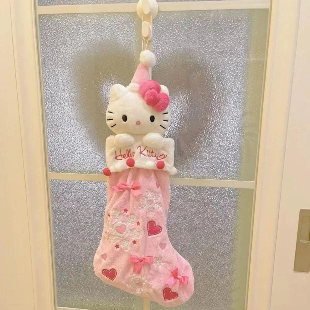 Hello Kitty Pink Stocking Organizer