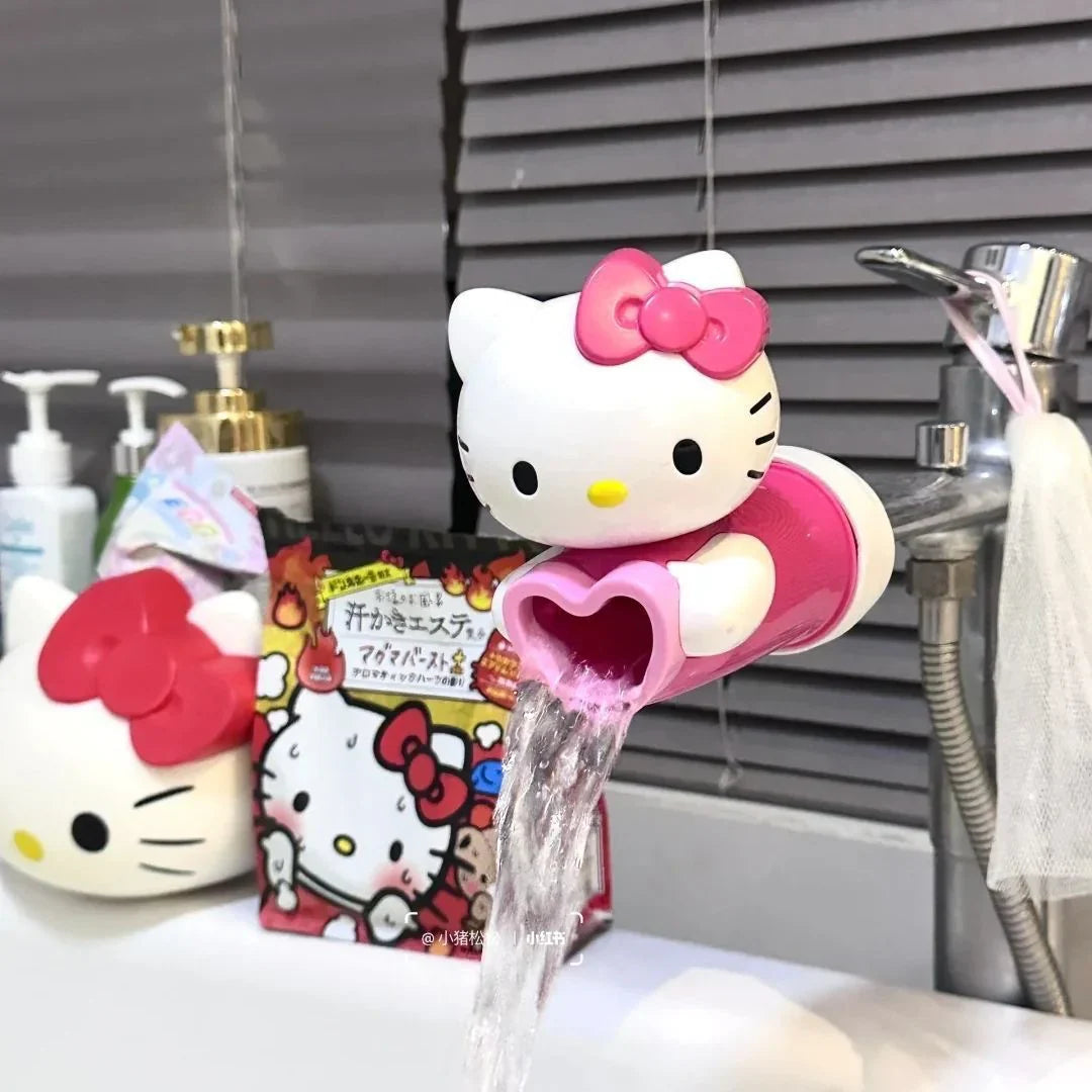Hello Kitty Pink Heart Faucet Extender