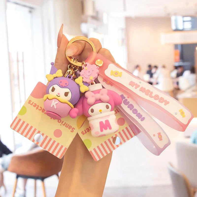 Sanrio Snack-Themed Keychain