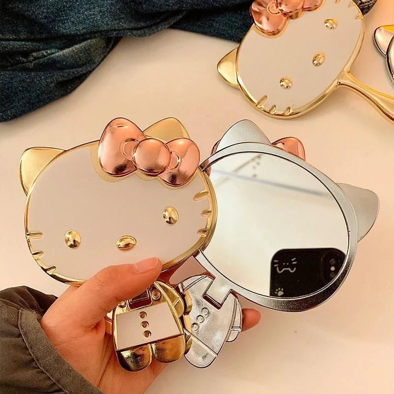 HelloKitty Charm Makeup Folding Mirror