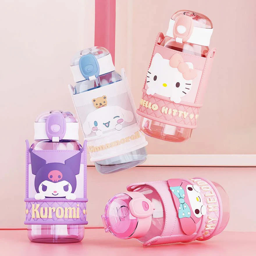Sanrio Character Tritan Water Bottle with Leak-Proof Lid