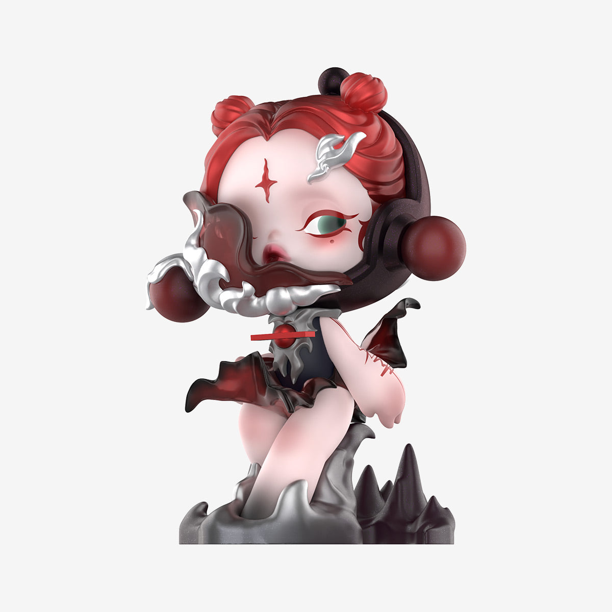 SKULLPANDA THE SOUND 
スマホチャーム　シークレット Skullpanda Sound Series Figure - 声音系列 – Art Toy Familia