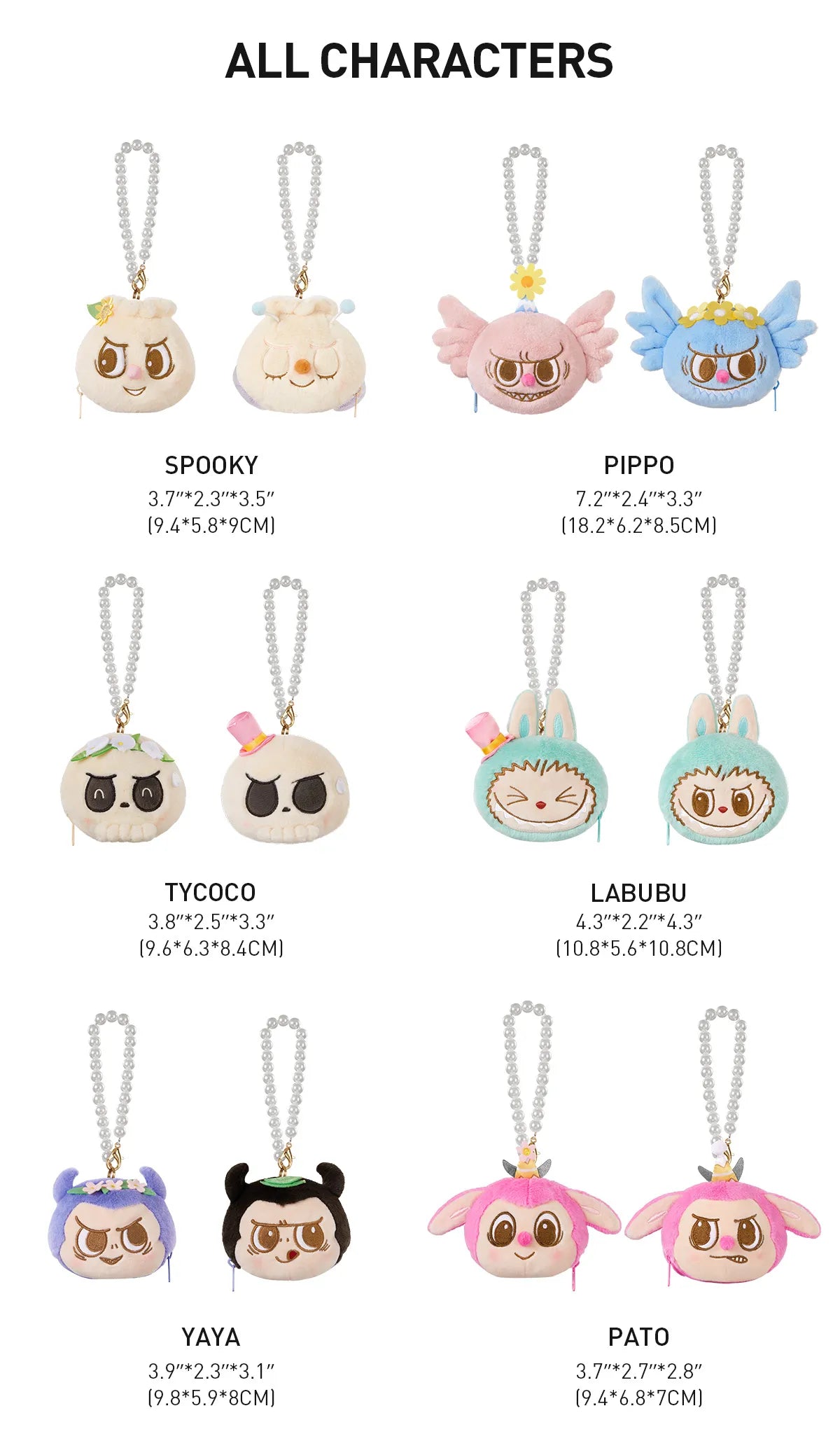 THE MONSTERS Party Series - Reversible Plush Blind Box