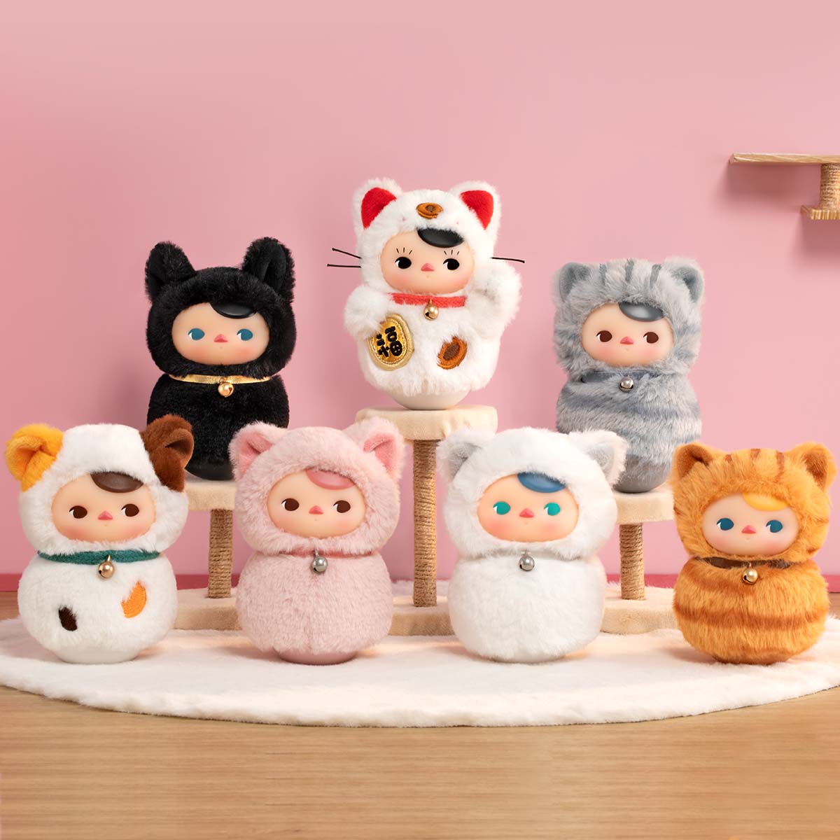 PUCKY Roly-Poly Kitty Blind Box