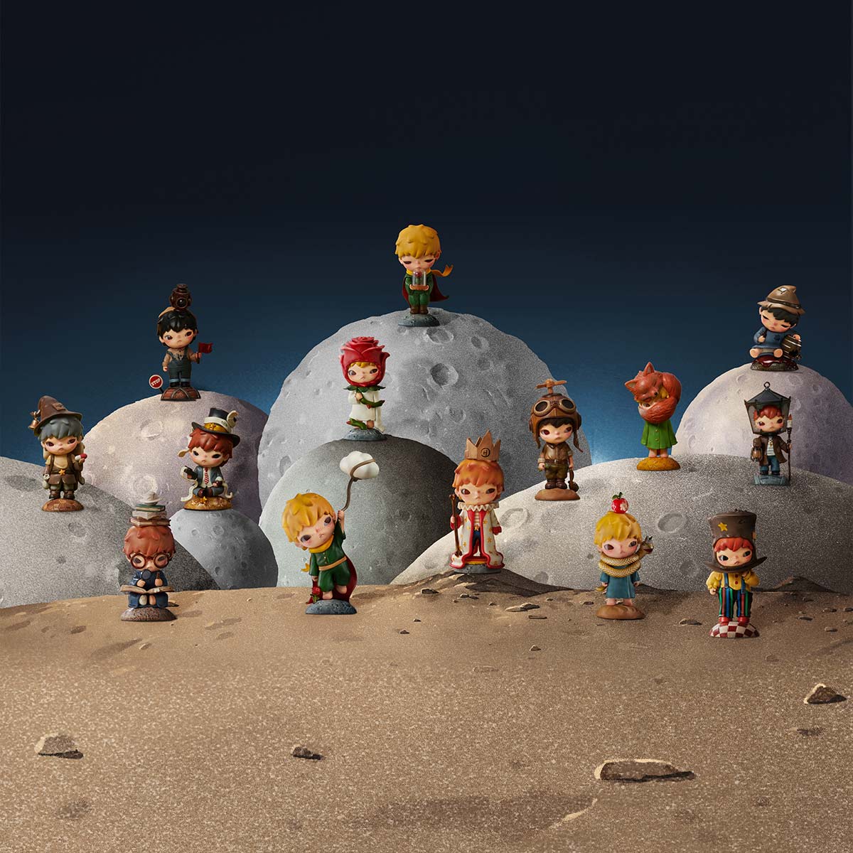 Hirono×Le Petit Prince Series Figures - Blind Box Mall