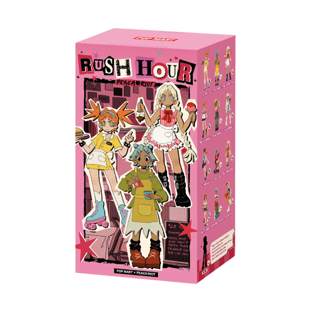 POP MART Peach Riot Rush Hour Blind Box Series Figures