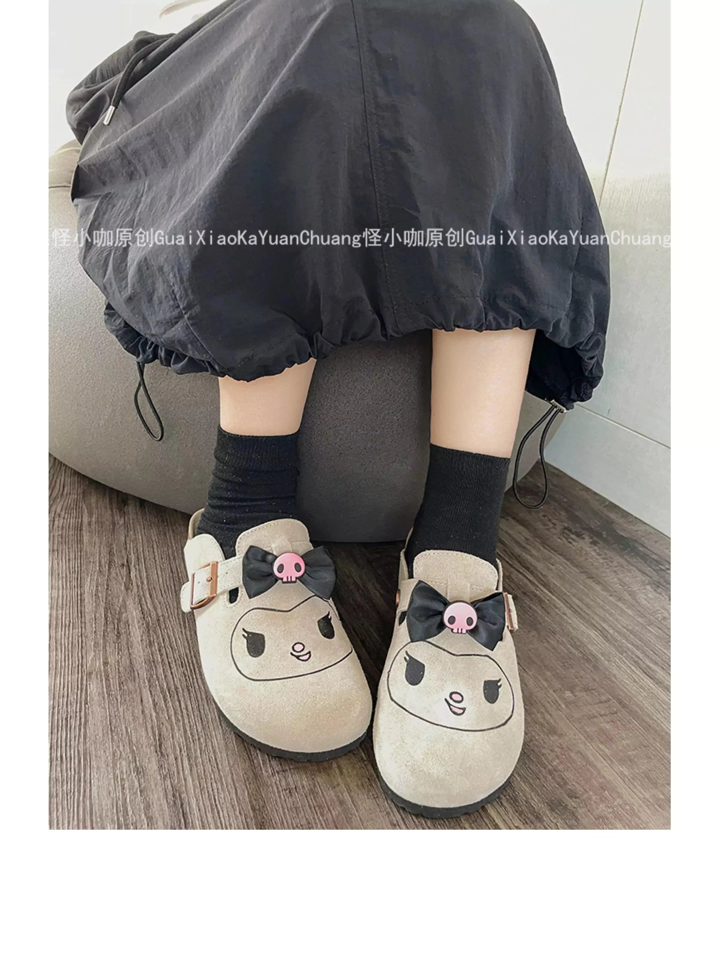 Hello Kitty Suede Soft Footbed Clogs for Women (US size)