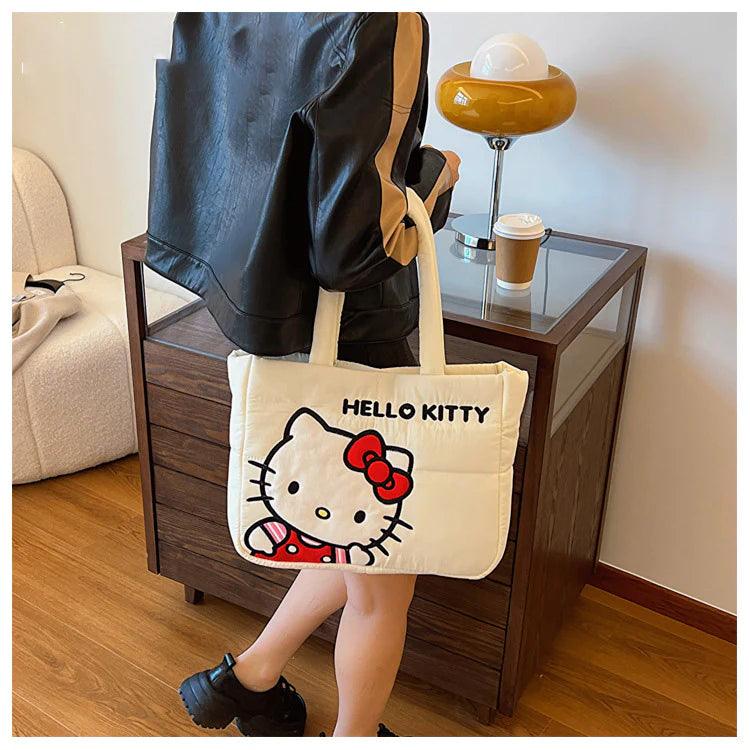 Sanrio Down-filled Shoulder Tote Bag
