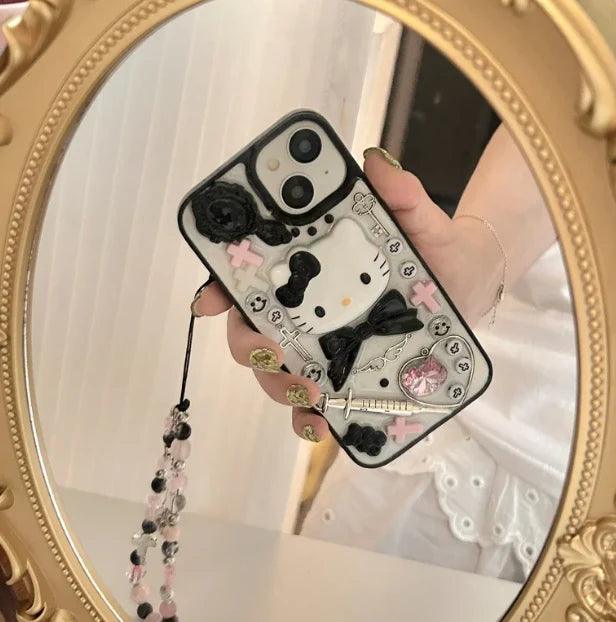 Hello Kitty Y2K Phone Case with Lanyard