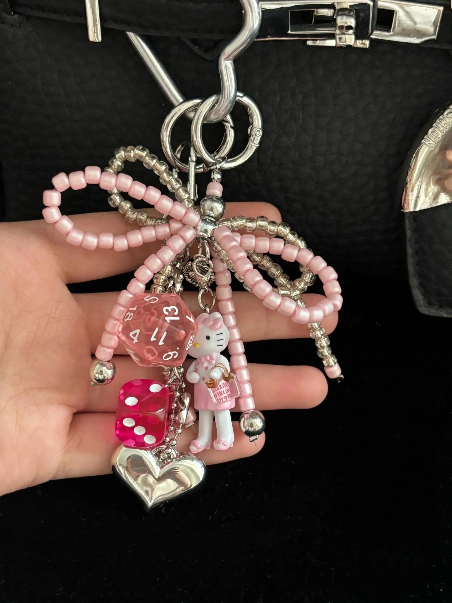 Hello Kitty Handmade Bag Charm