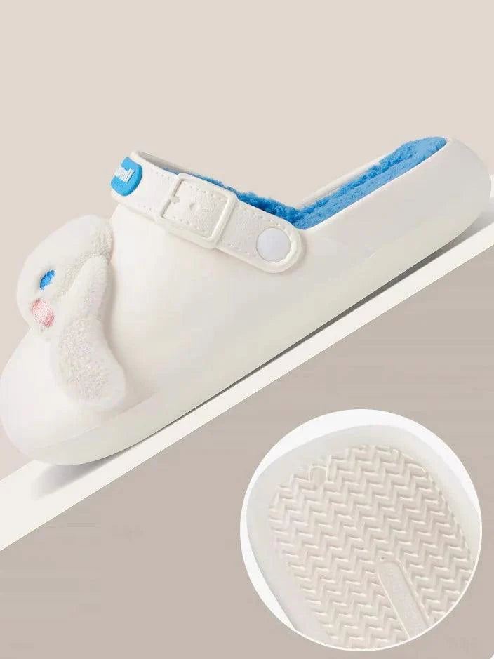 Sanrio Characters Fuzzy Slip on Shoes