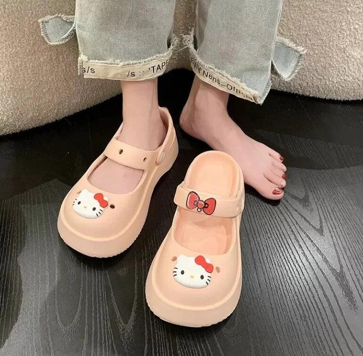 Hello Kitty Platform Sandals