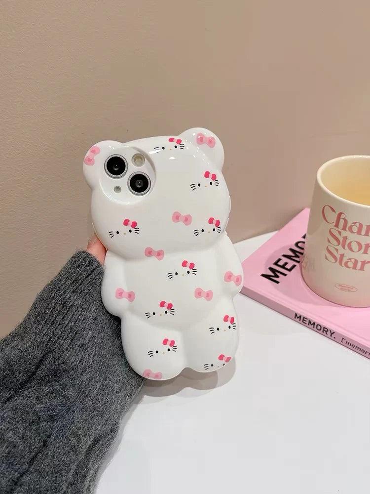 HelloKitty 3D Bear Phone Case