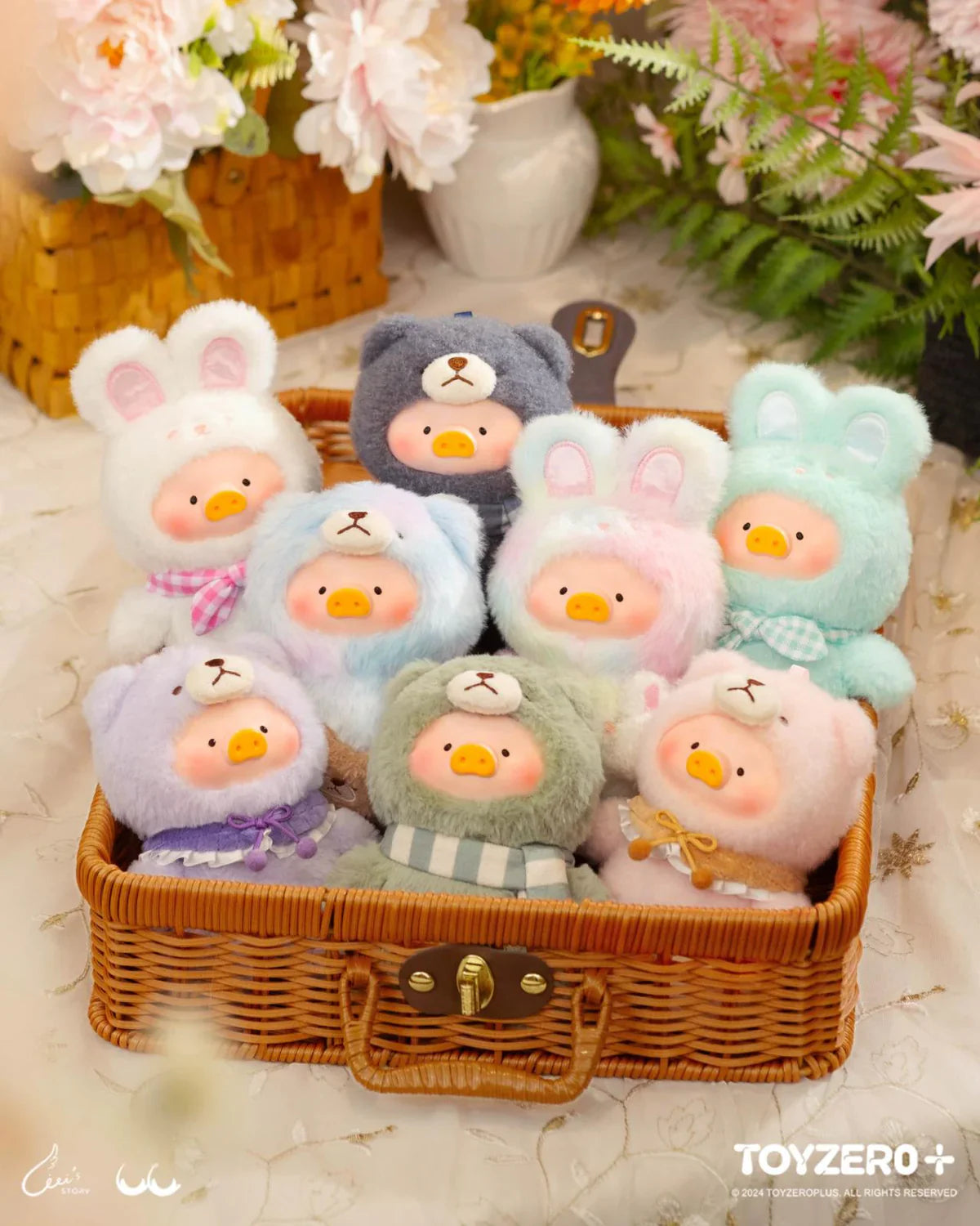 LuLu the Piggy – Joyful Time Series PVC Plush Keychain Blindbox - Blind Box Mall