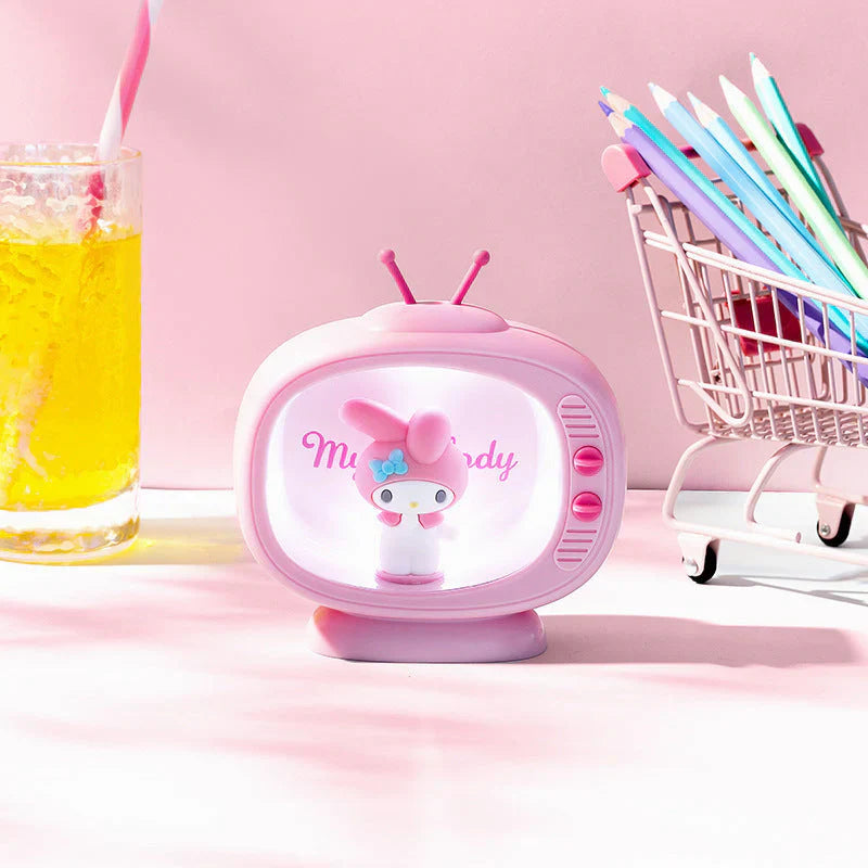 Sanrio Character TV-Shaped Night Light