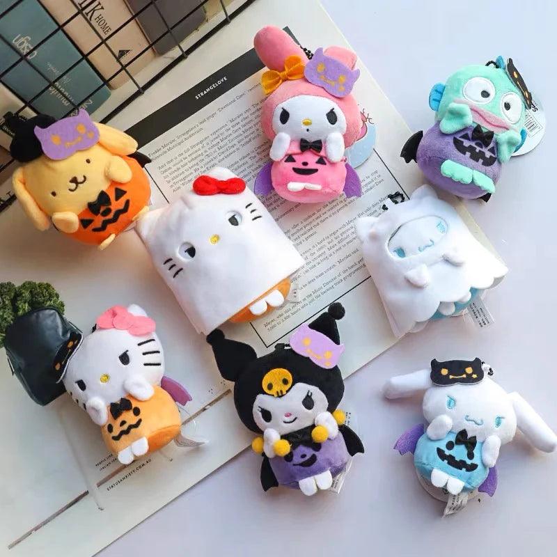 Sanrio Halloween Plushie Keychain