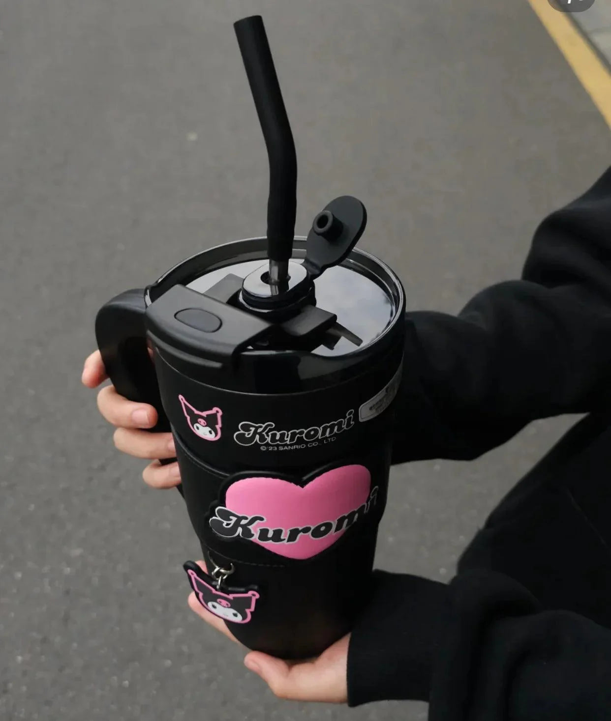 Sanrio Heart Sleeve Leak-proof Tumbler 40 Oz