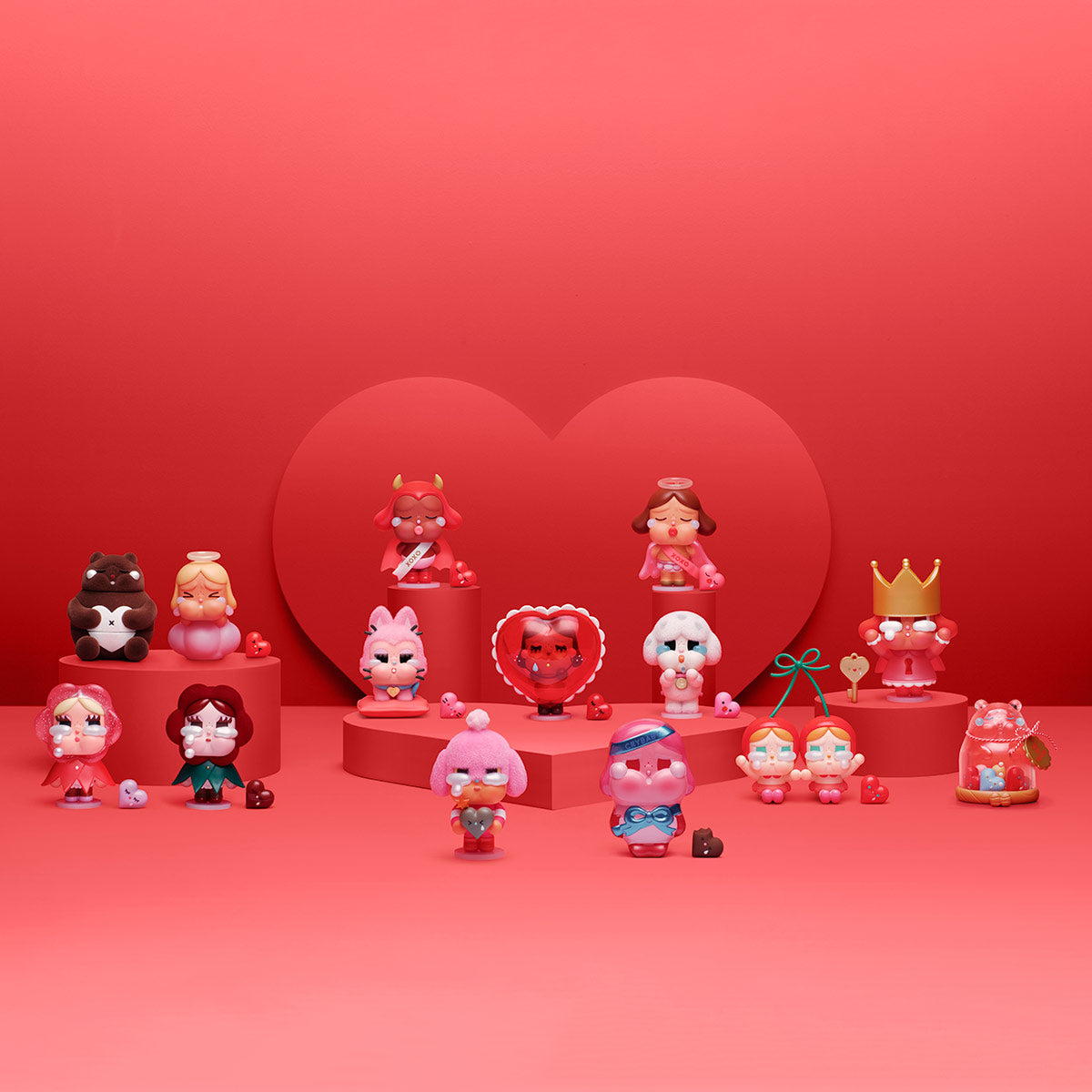 CRYBABY Crying For Love Series Figurines